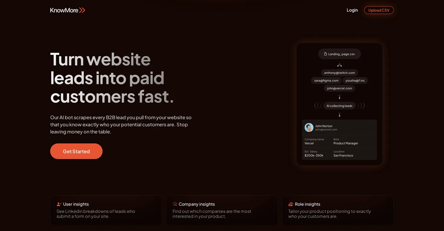 Knowmore screenshot