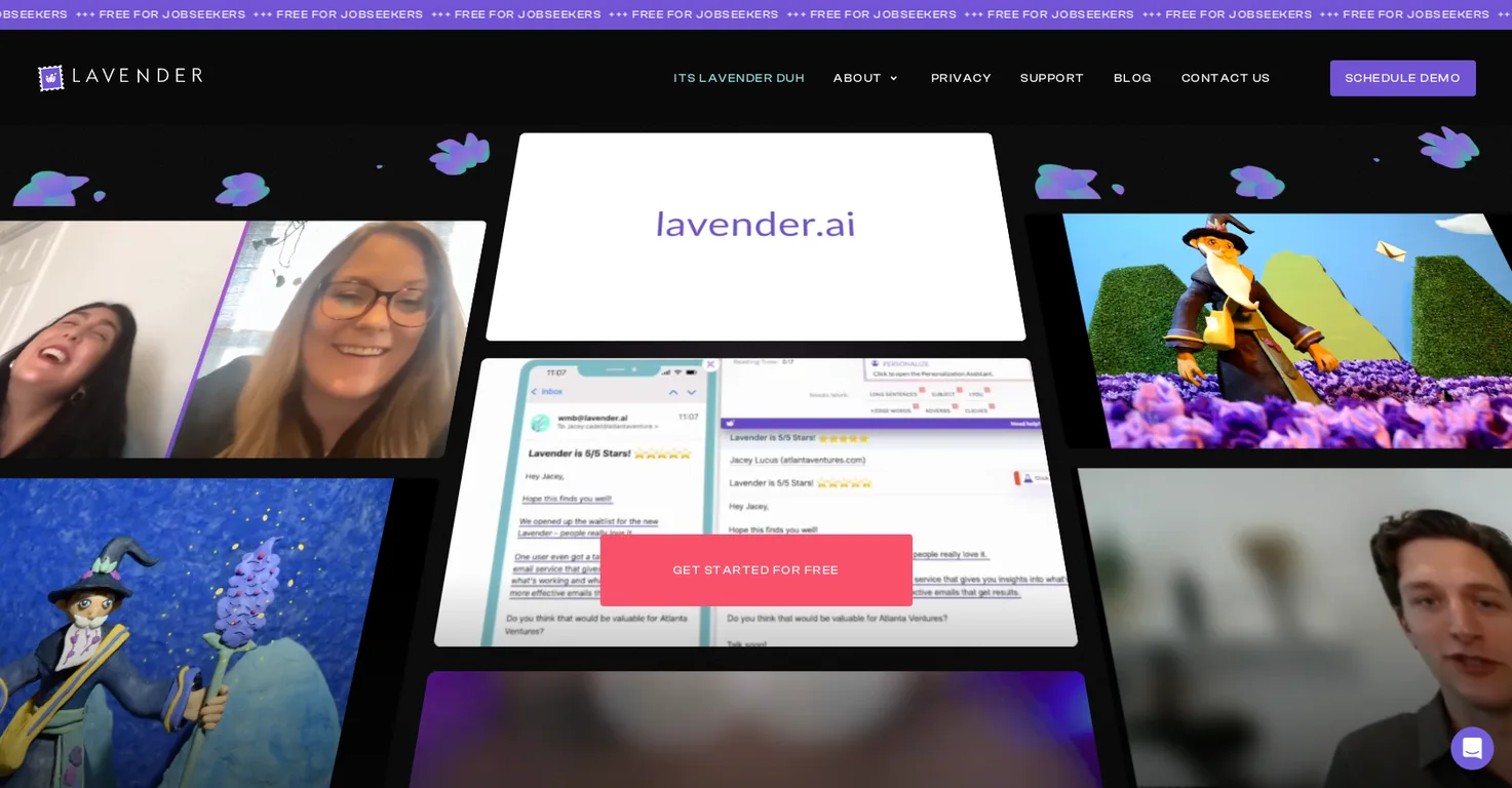 Lavender screenshot