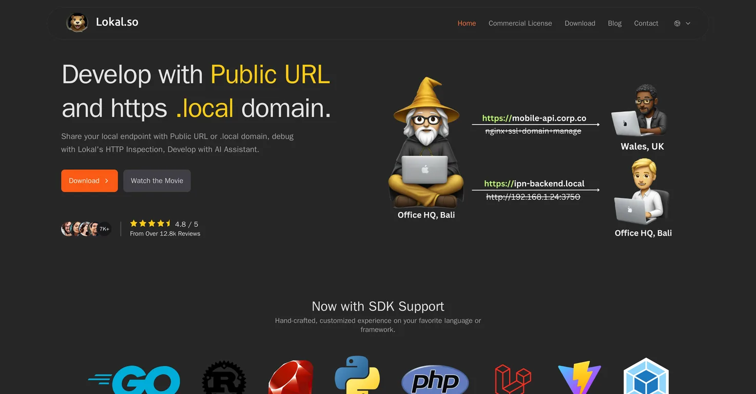Lokal screenshot