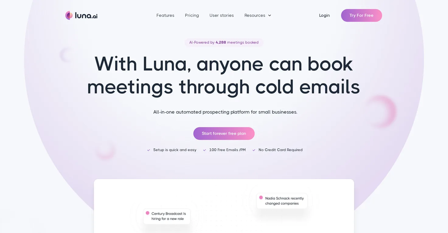 Luna screenshot