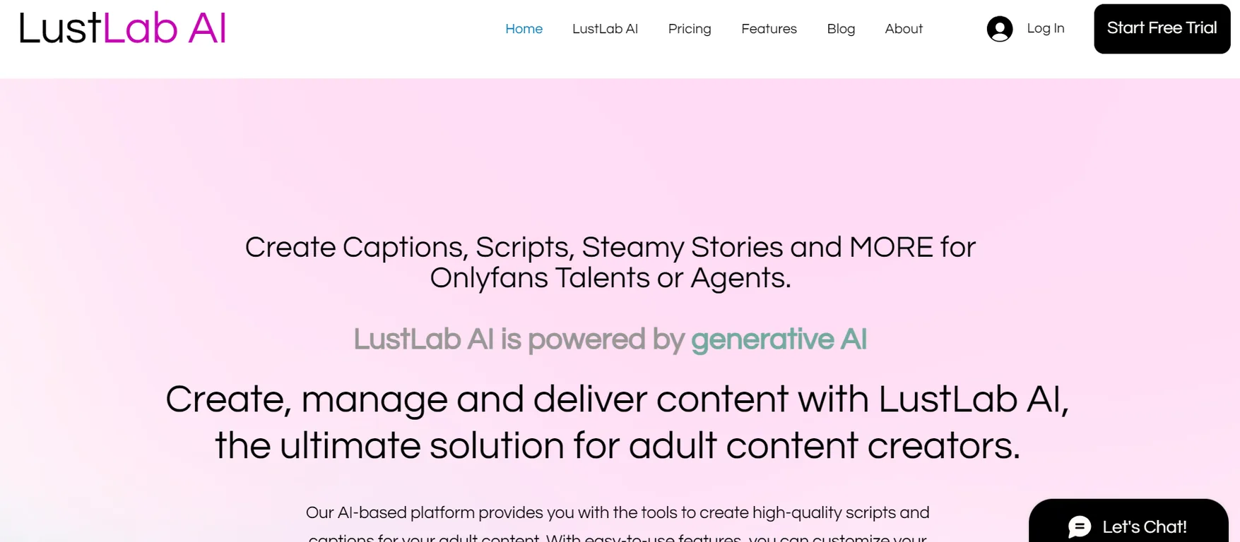 LustLab AI screenshot