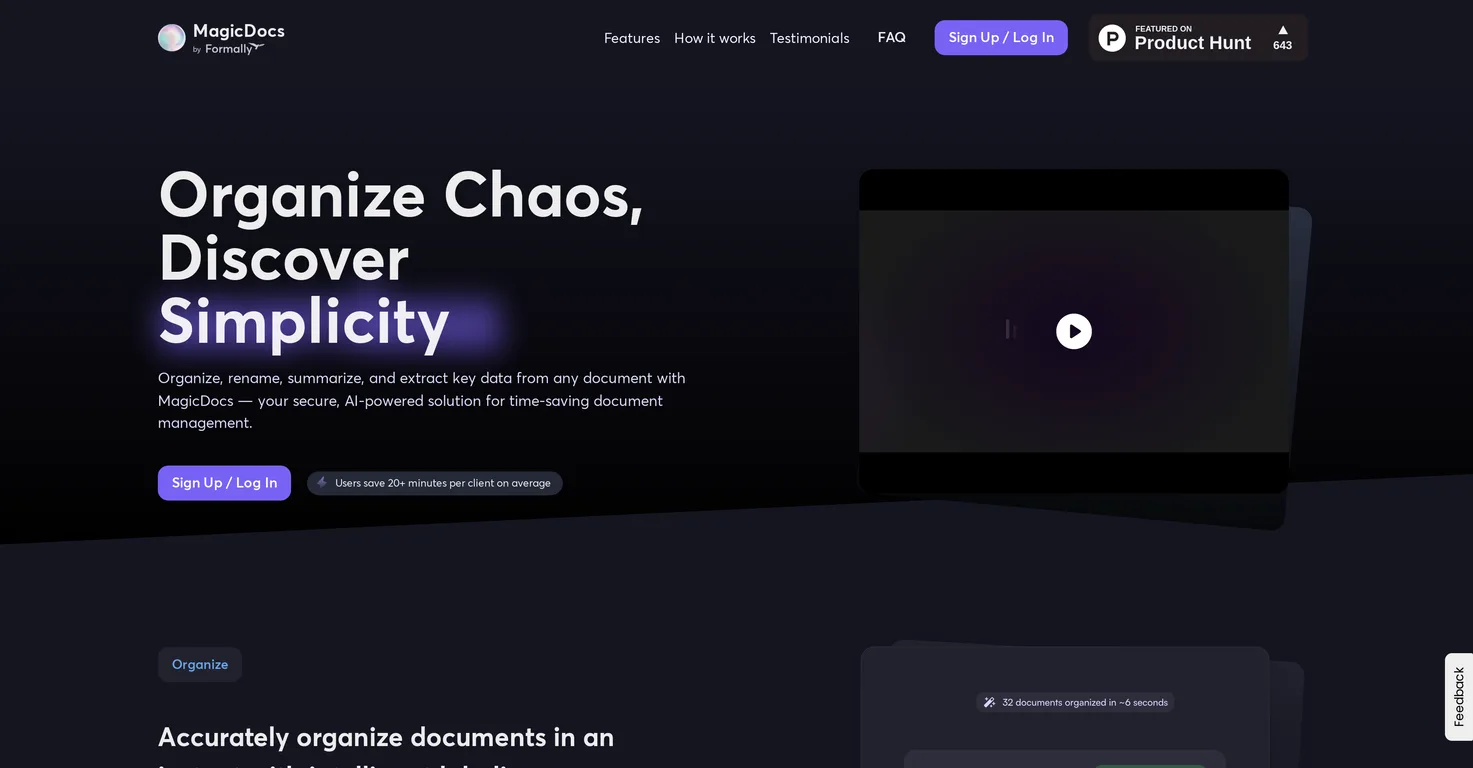 MagicDocs screenshot