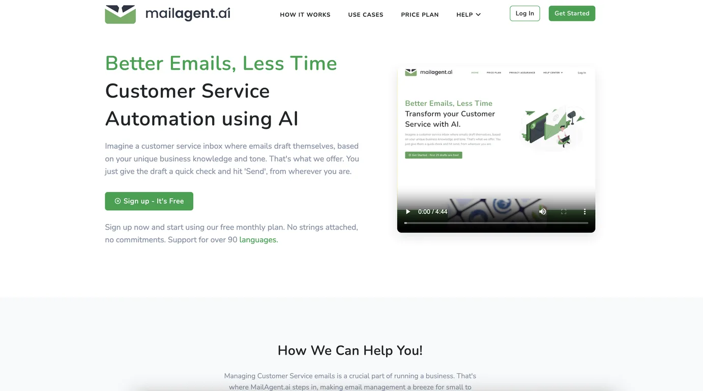 MailAgent screenshot