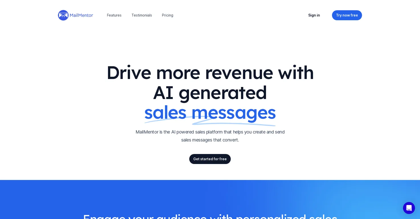 MailMentor screenshot