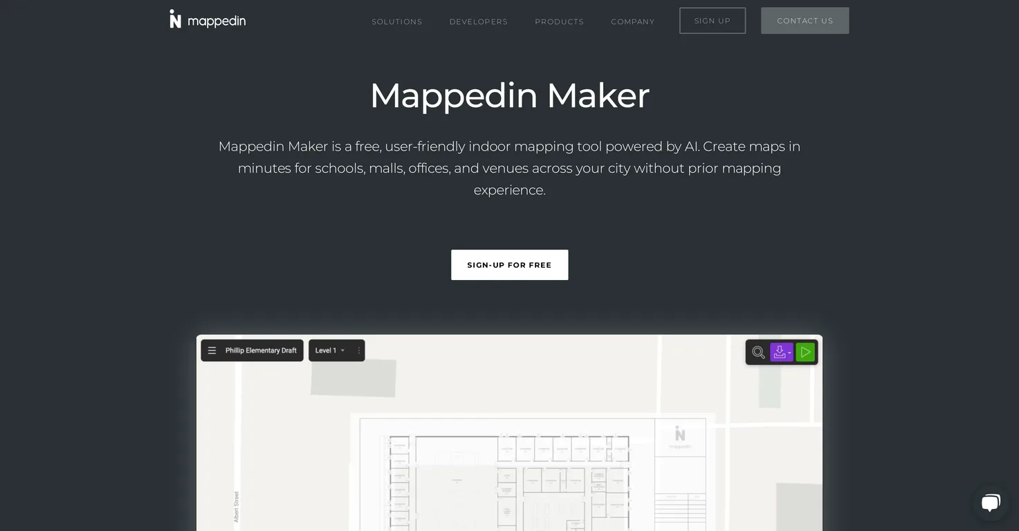 Mappedin screenshot