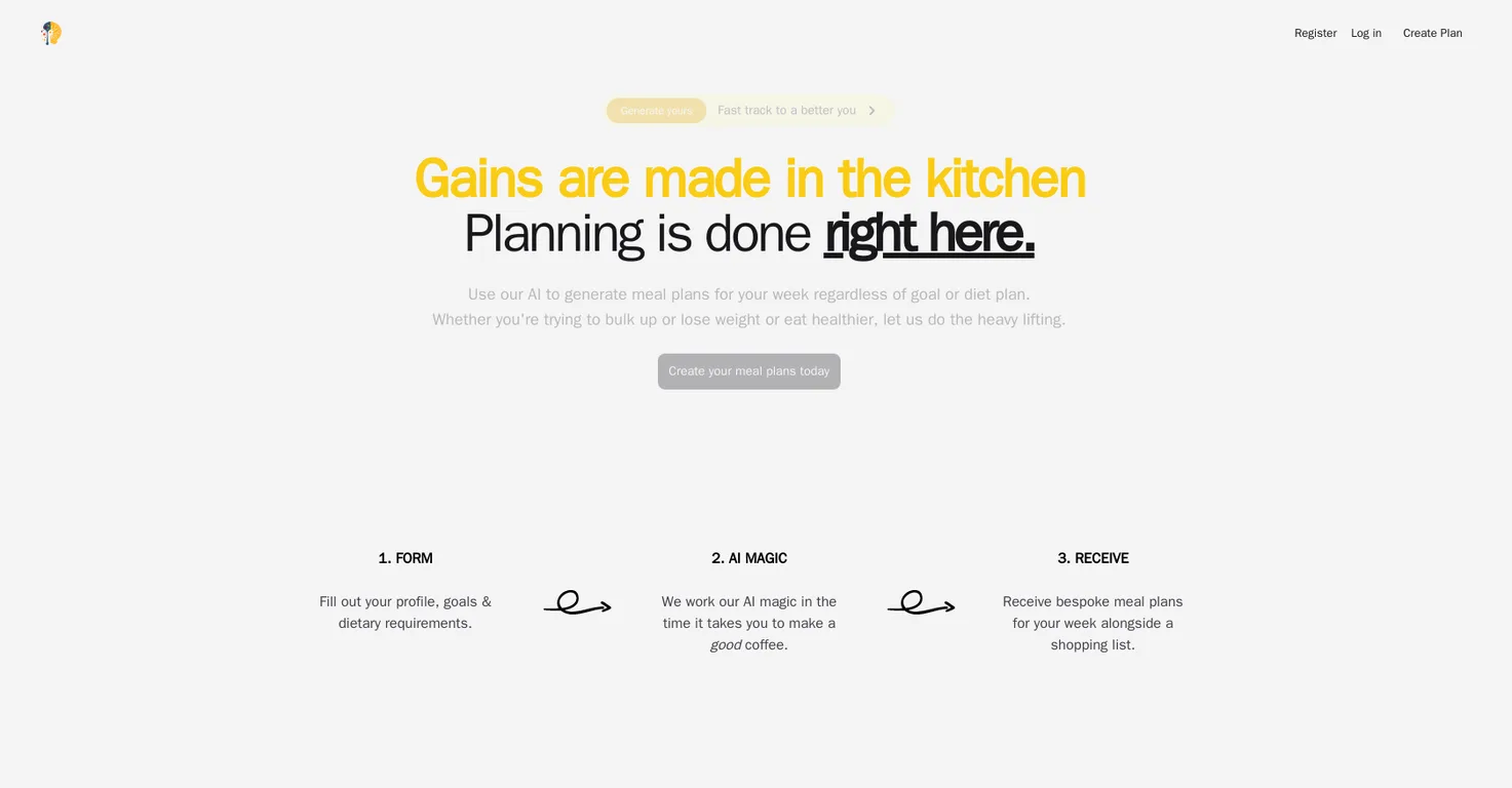 Mealmind screenshot