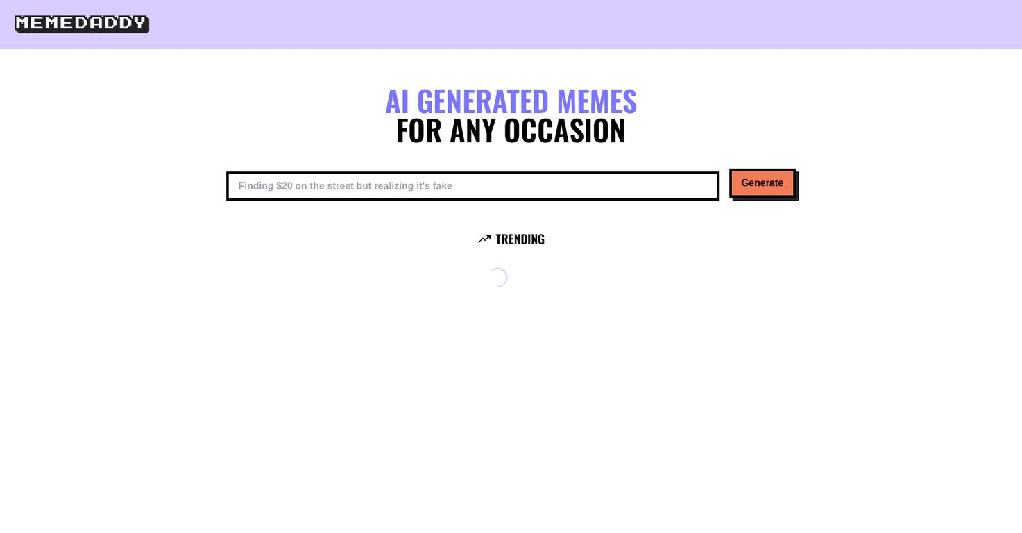 MemeDaddy screenshot
