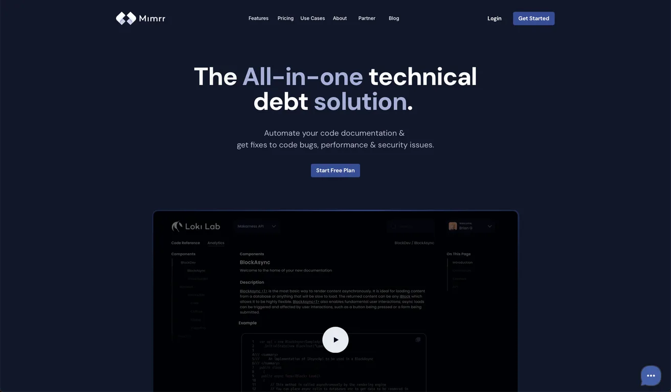 Mimrr screenshot