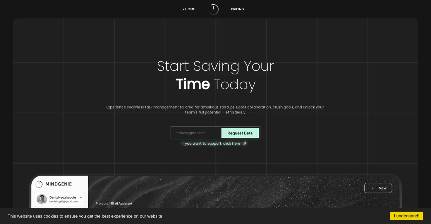 MindGenie screenshot