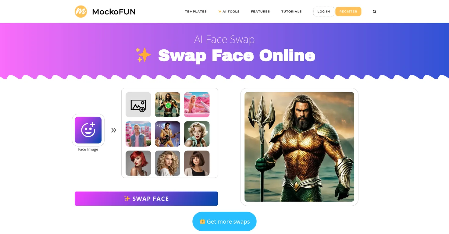MockoFun Face Swap screenshot