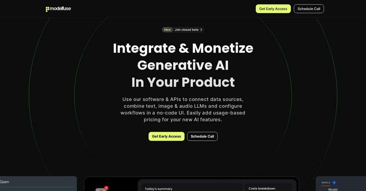Modelfuse screenshot