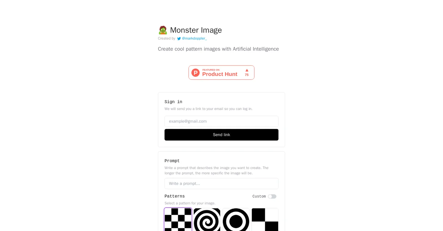 MonsterImage screenshot