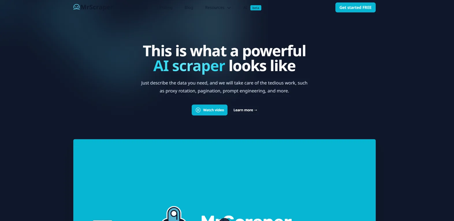 MrScrapper screenshot