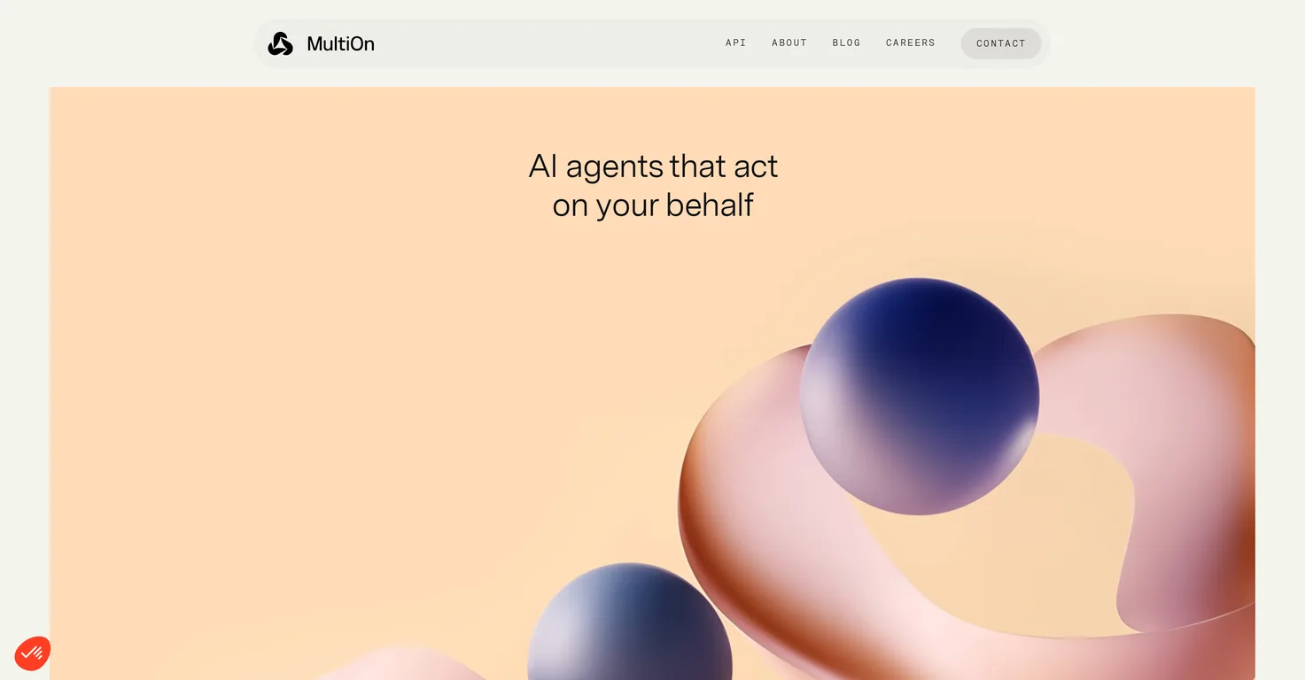 MultiOn screenshot