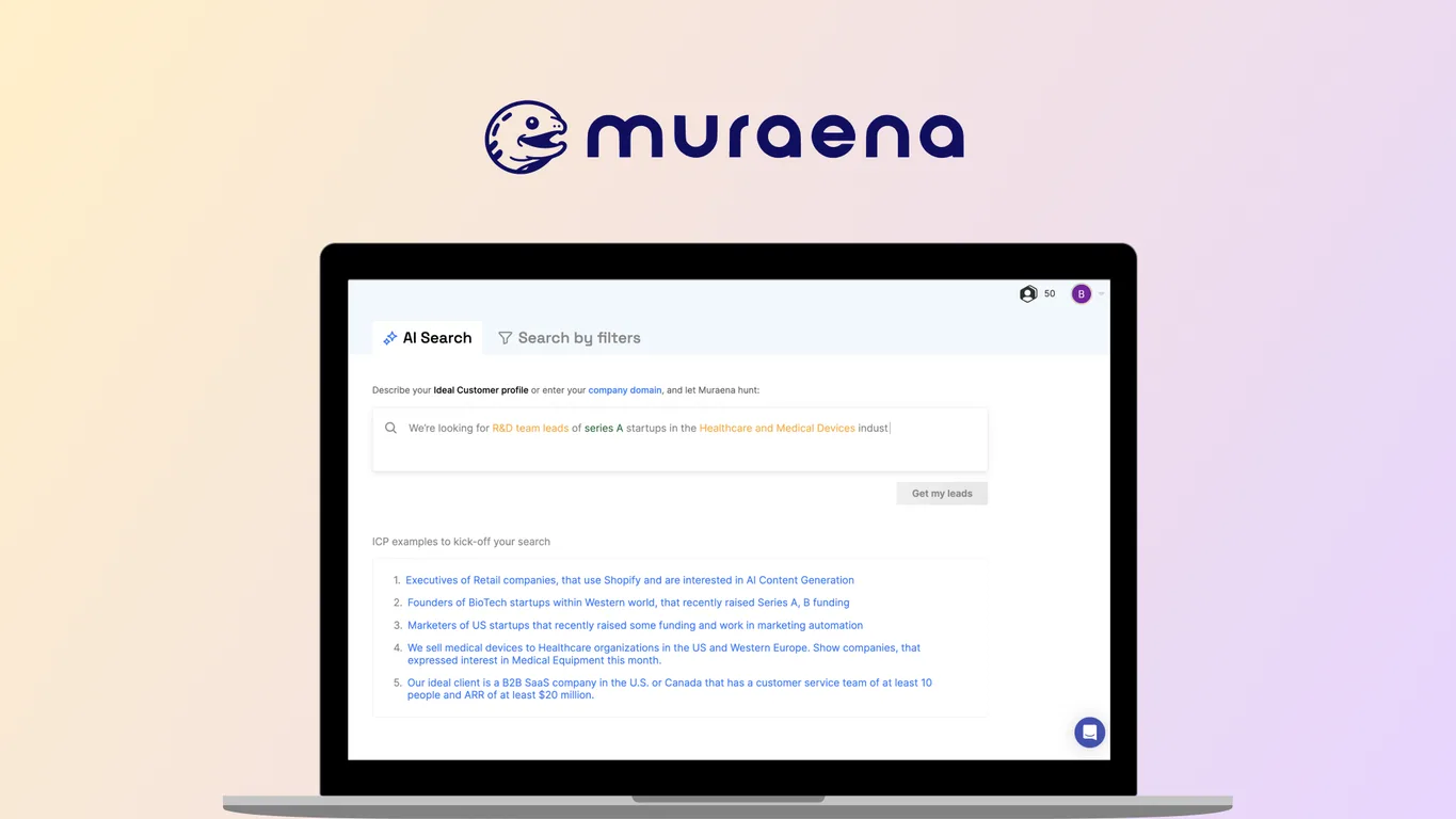 Muraena screenshot