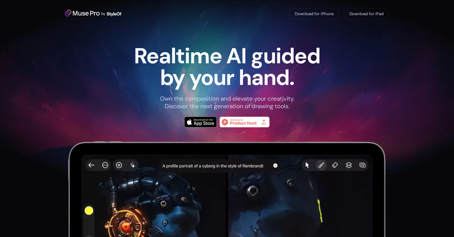 Muse Pro screenshot