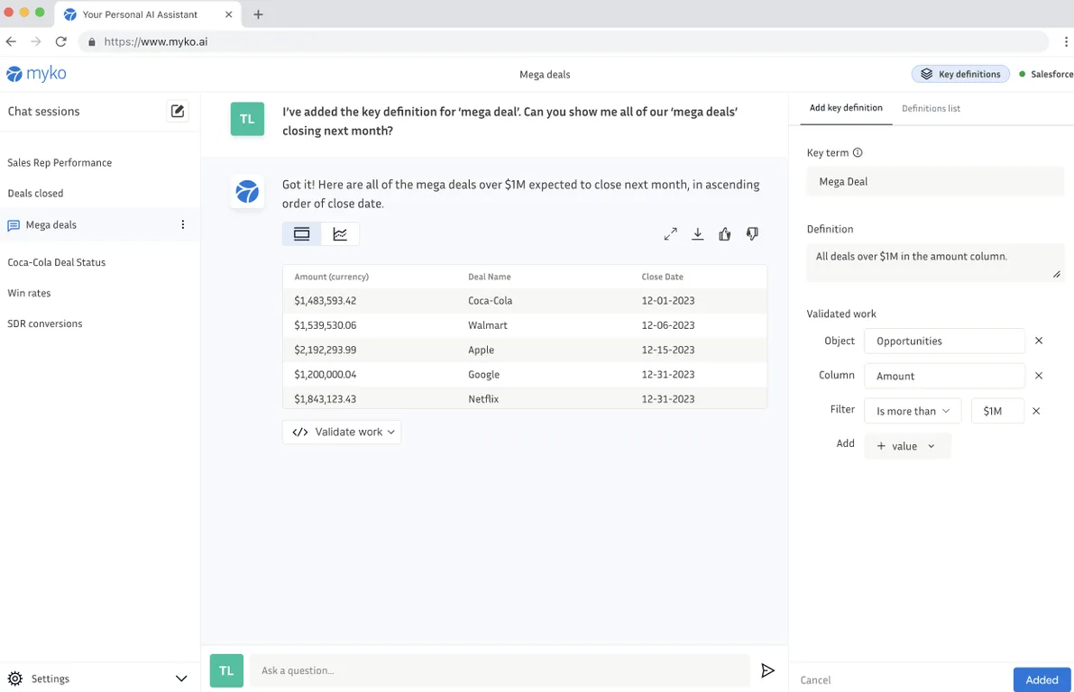 Myko AI screenshot