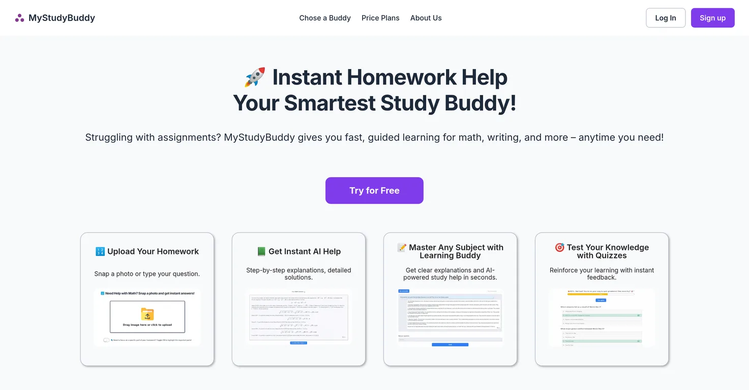 MyStudyBuddy screenshot