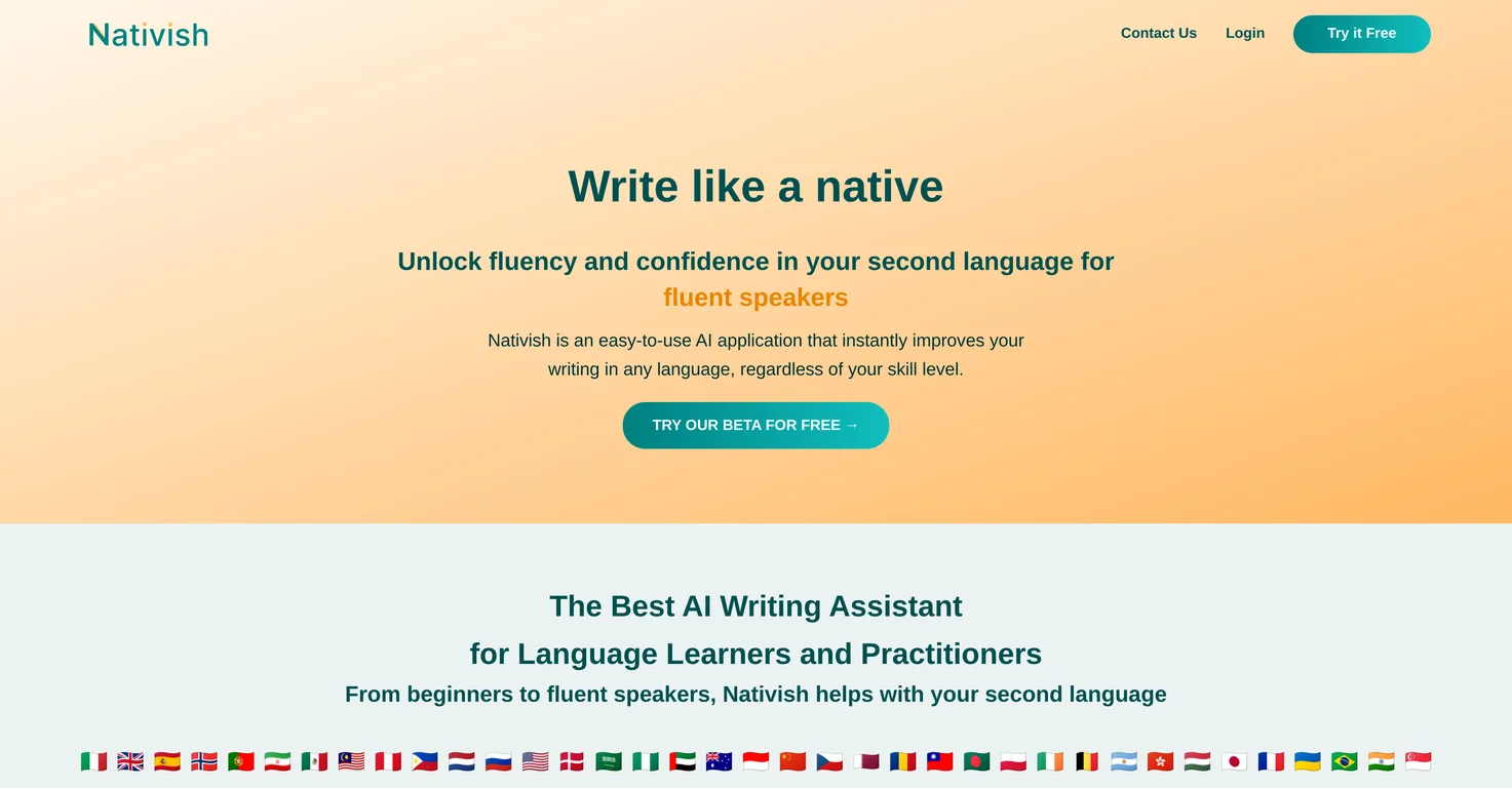 Nativish screenshot