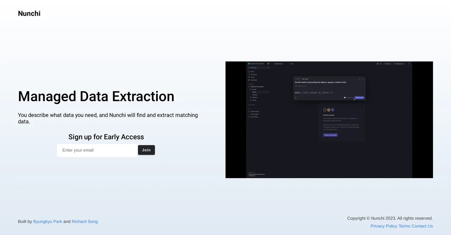 Nunchi screenshot