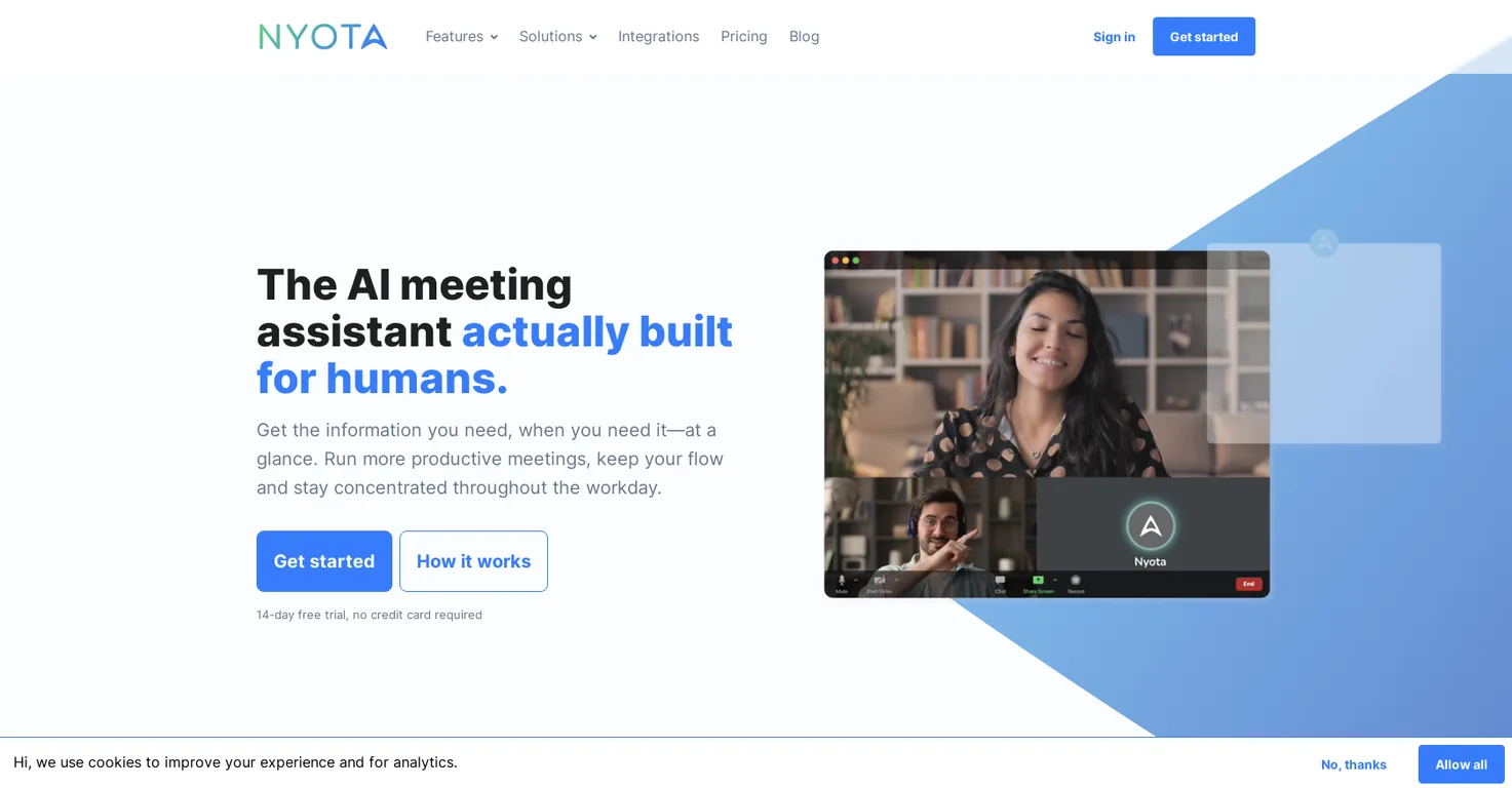 Nyota screenshot