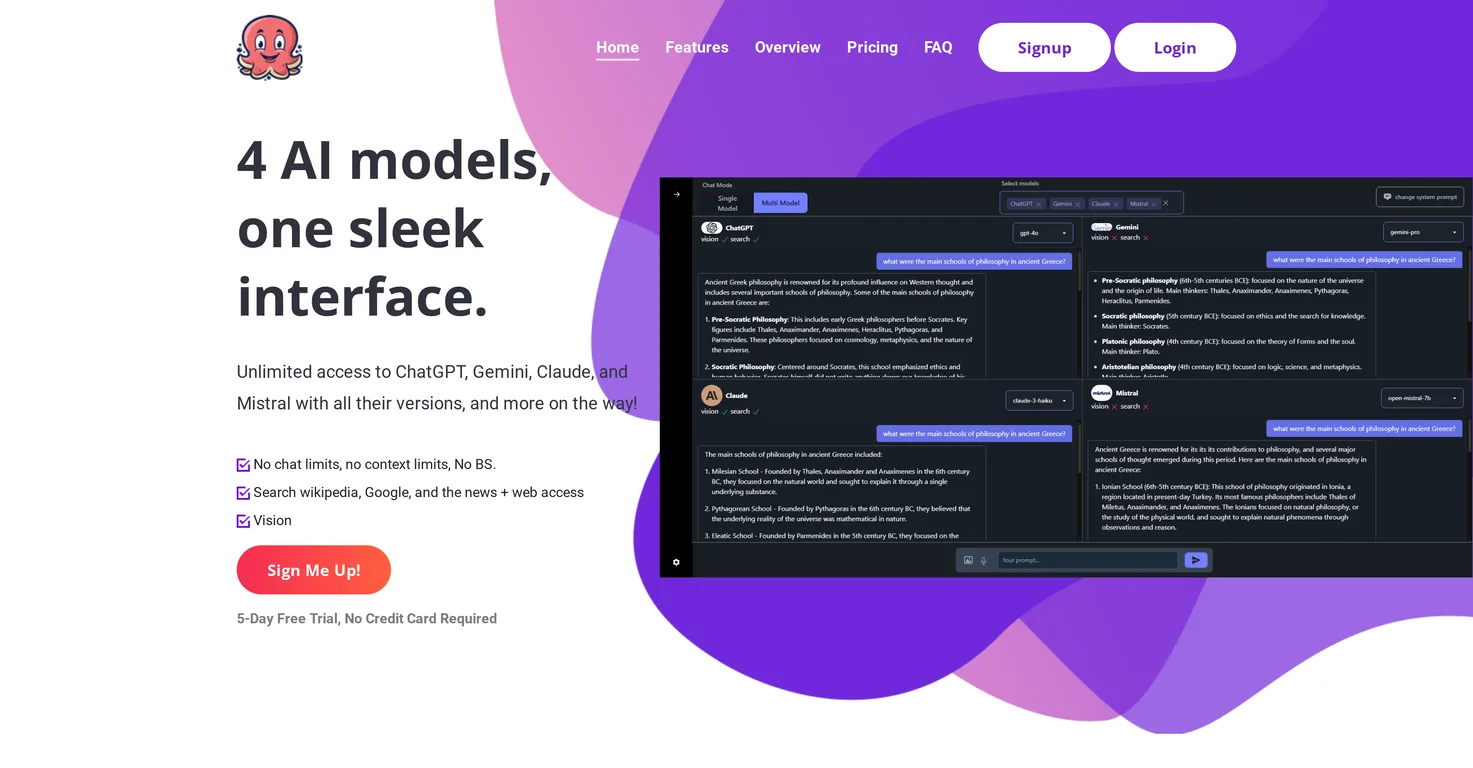 OctopusAI screenshot