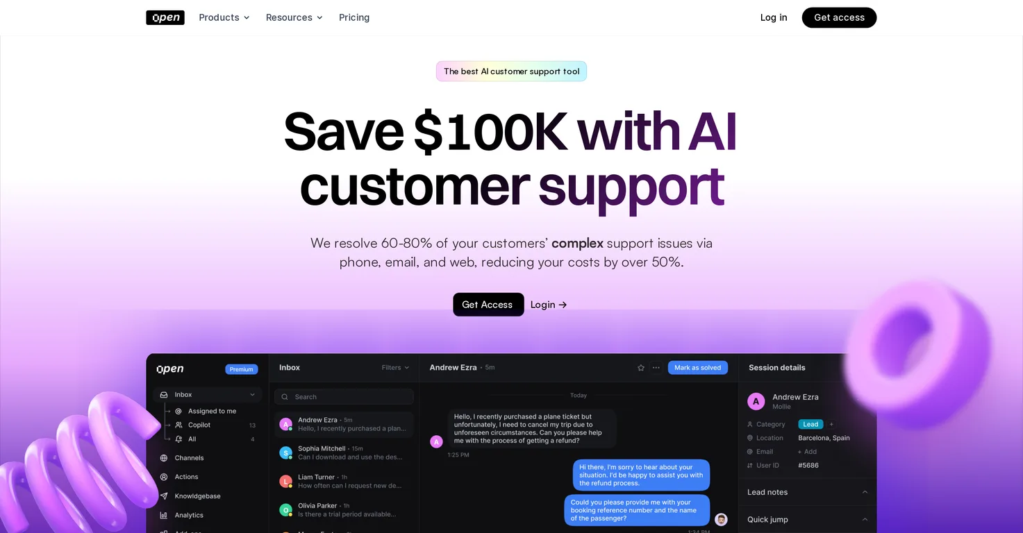 Open CX screenshot