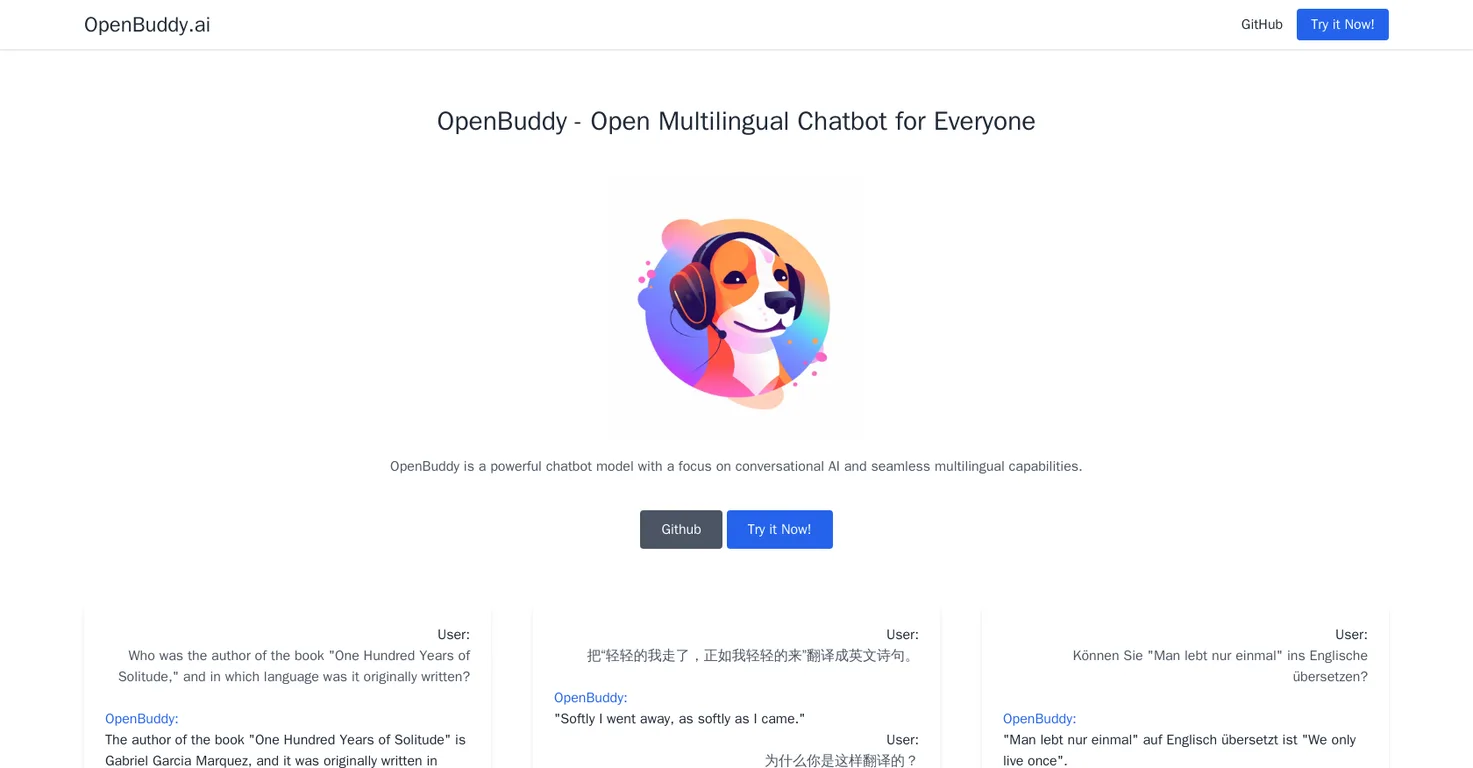 OpenBuddy screenshot