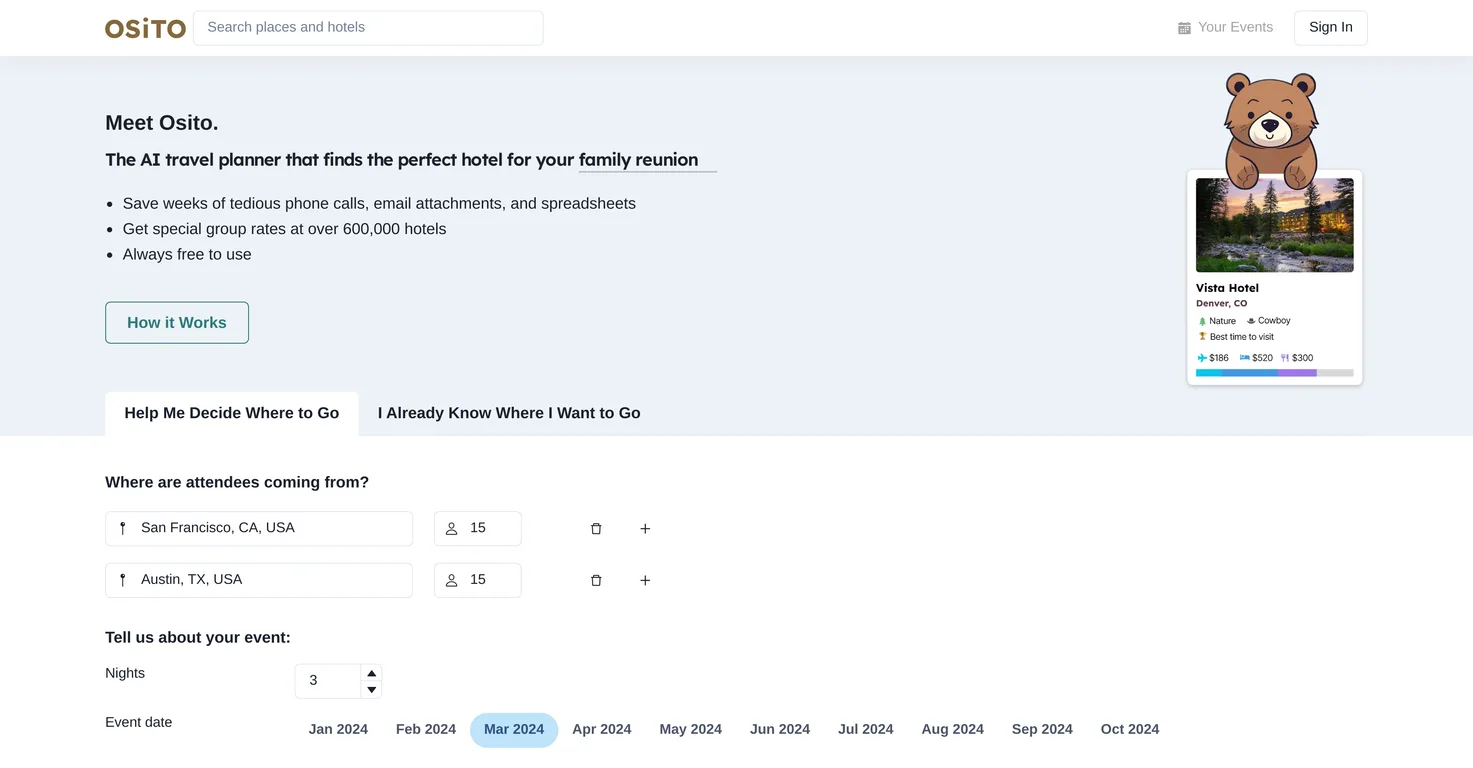 Osito screenshot