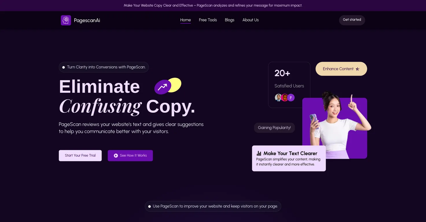 PageScan screenshot