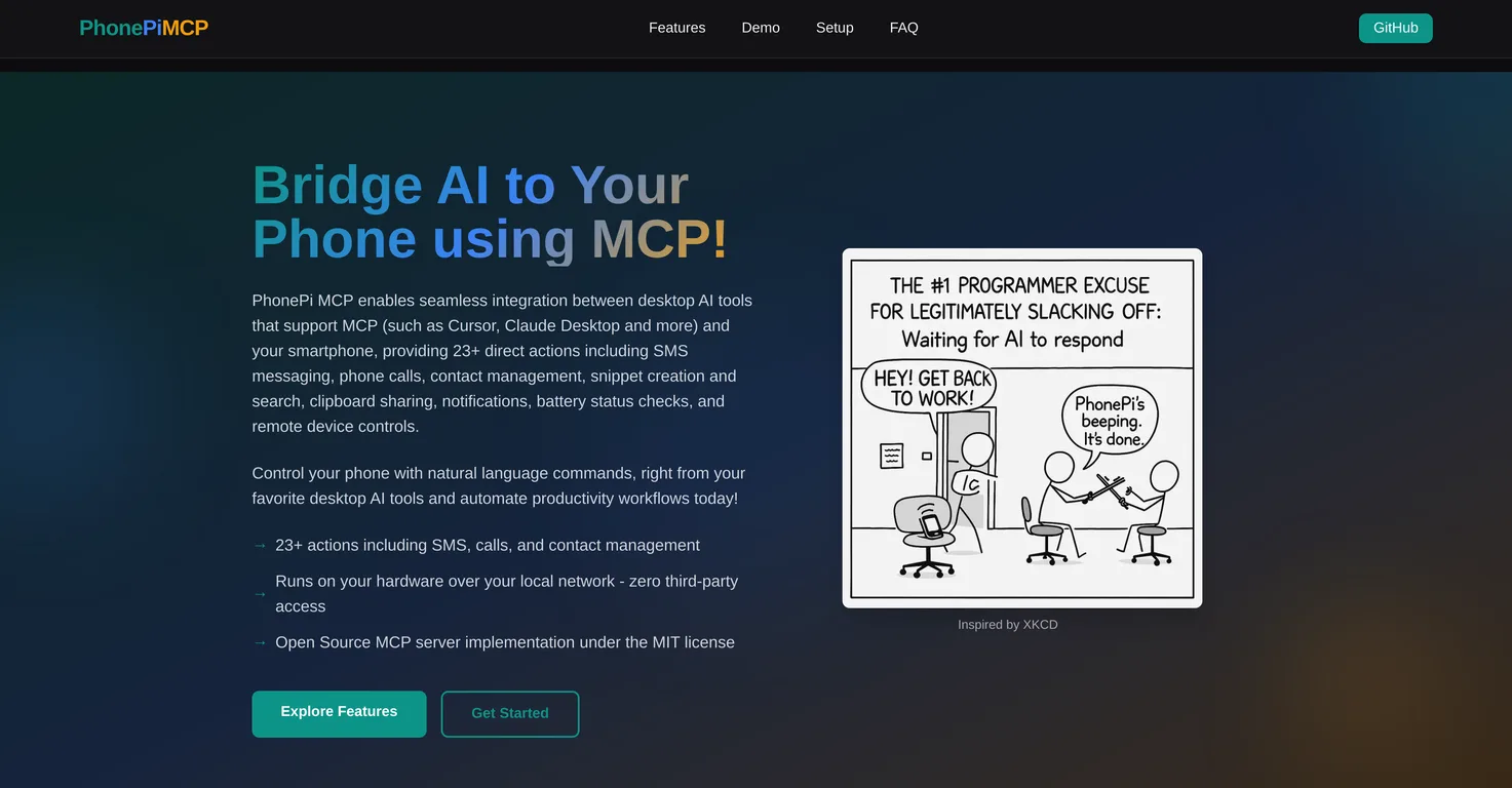 PhonePi MCP screenshot