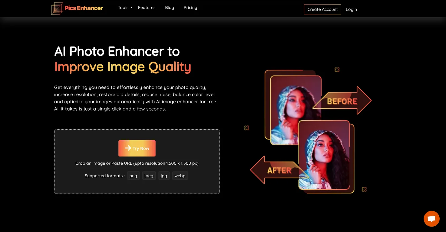 Pics Enhancer screenshot