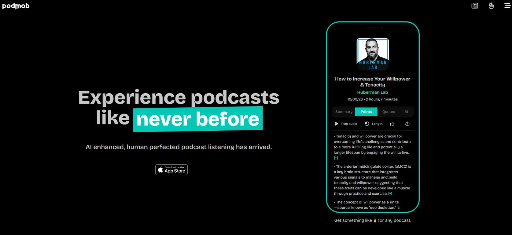Podmob screenshot