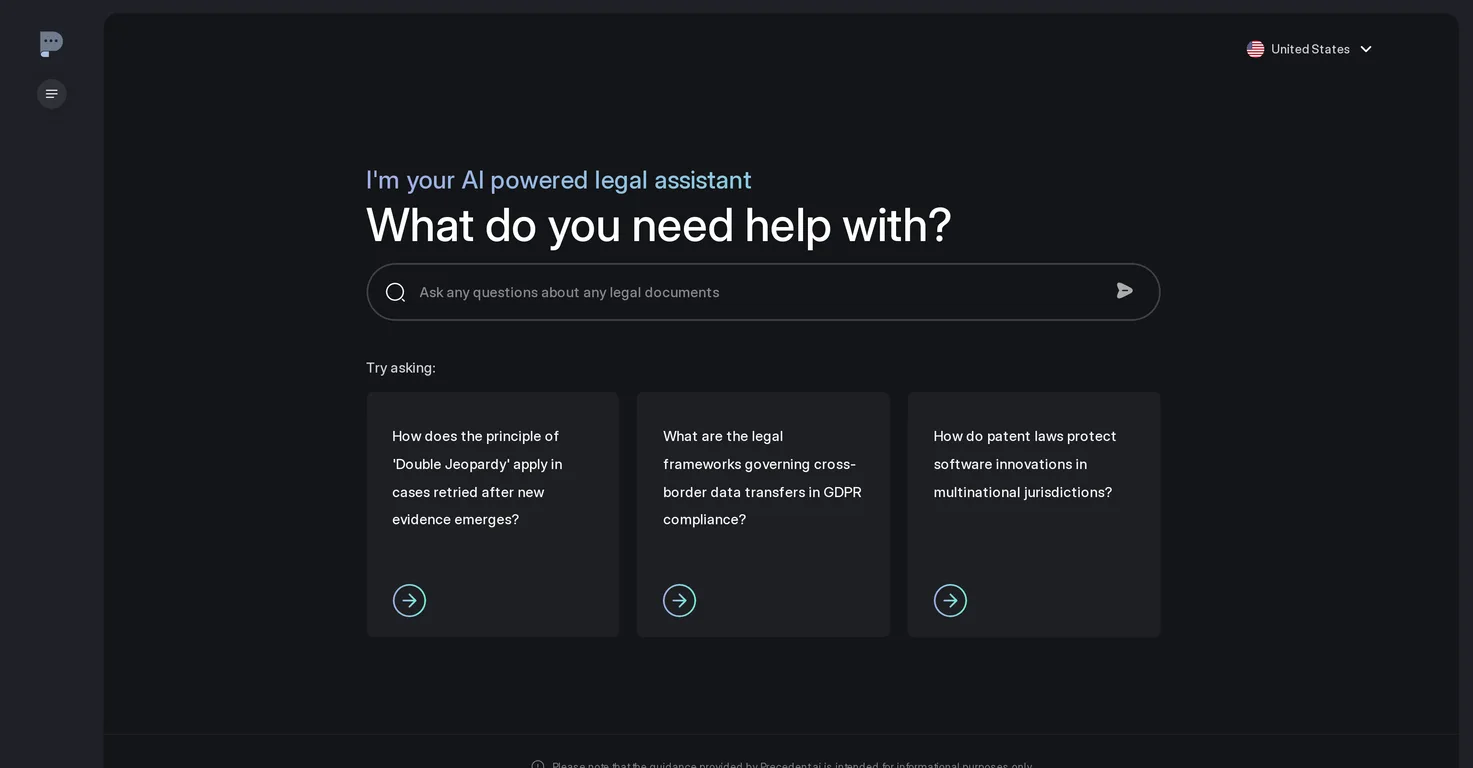 Precedent screenshot