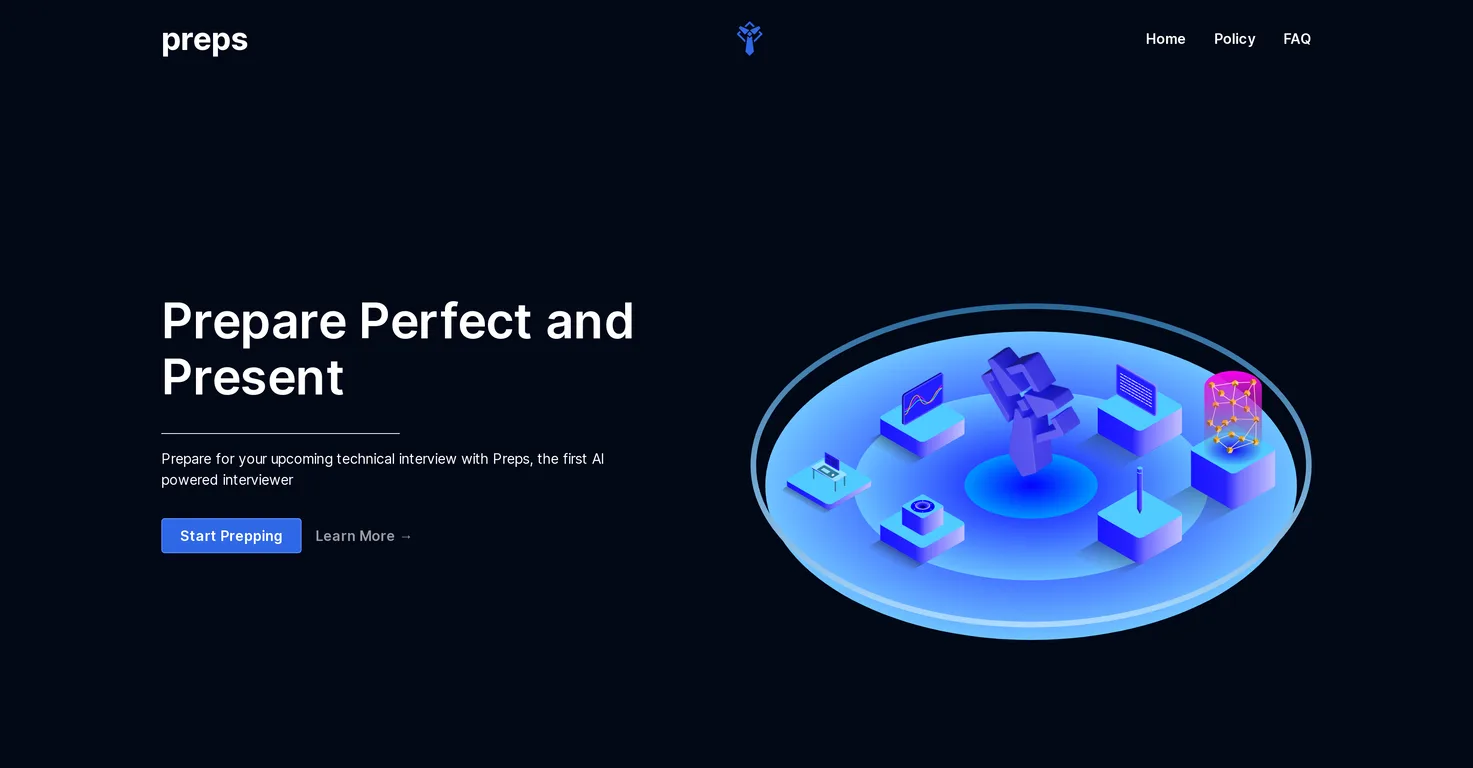 Preps screenshot