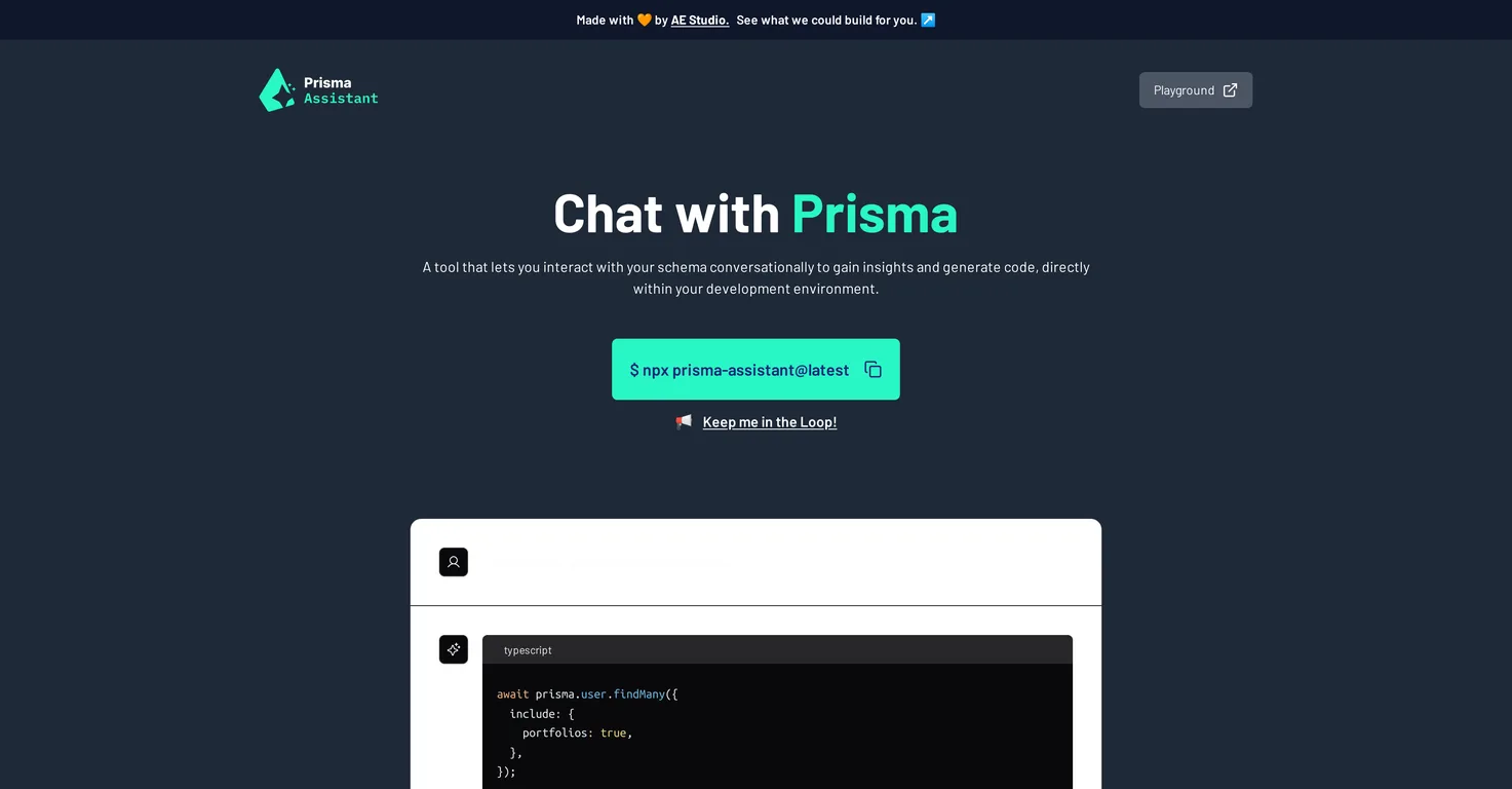 Prisma Assistant screenshot