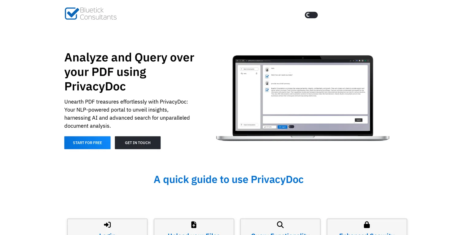 PrivacyDoc screenshot
