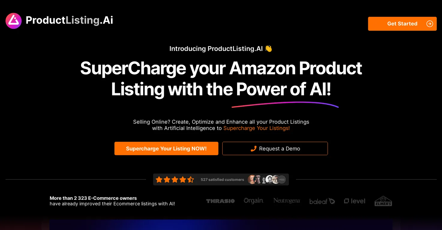 ProductListing screenshot
