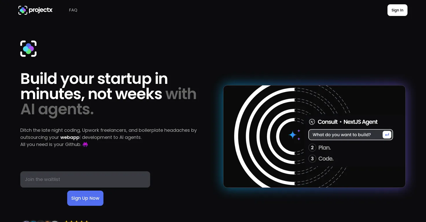 ProjectX screenshot