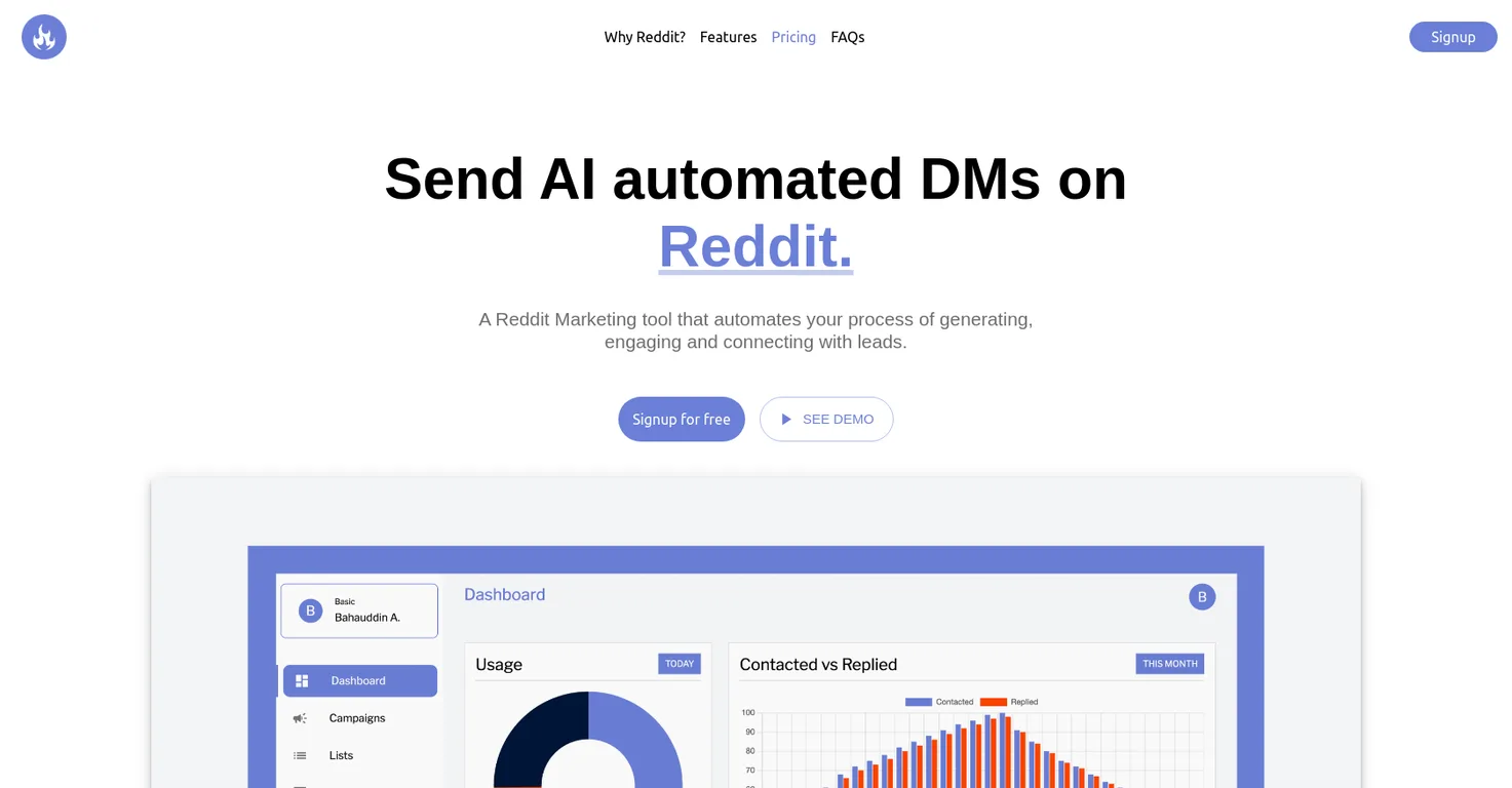 Promotee screenshot