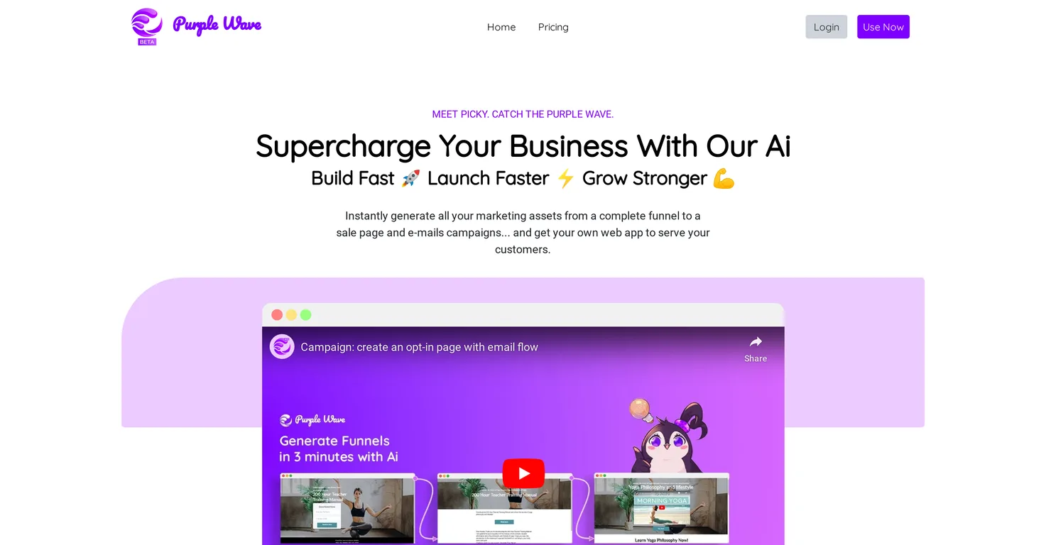 Purple Wave screenshot