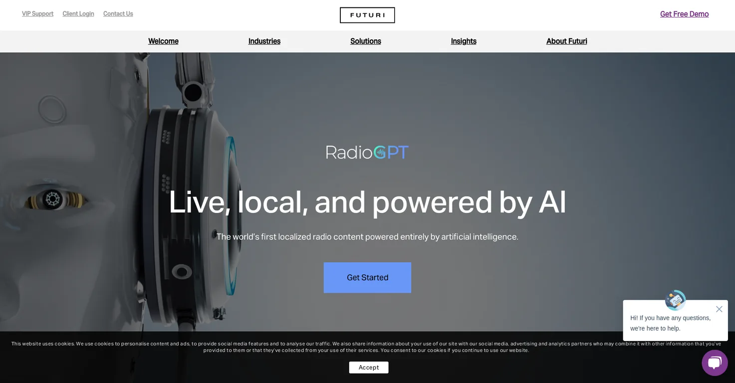 RadioGPT screenshot