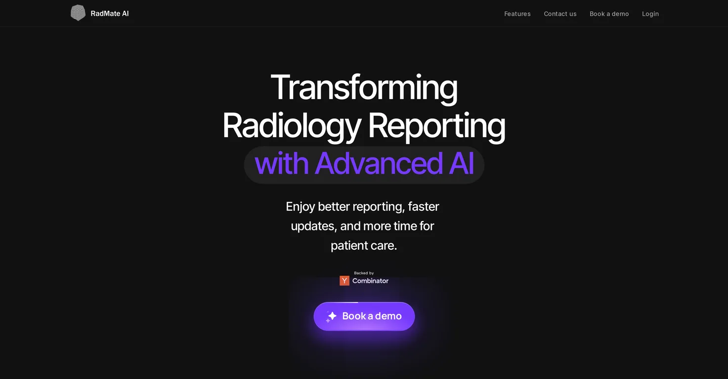 RadMate AI screenshot