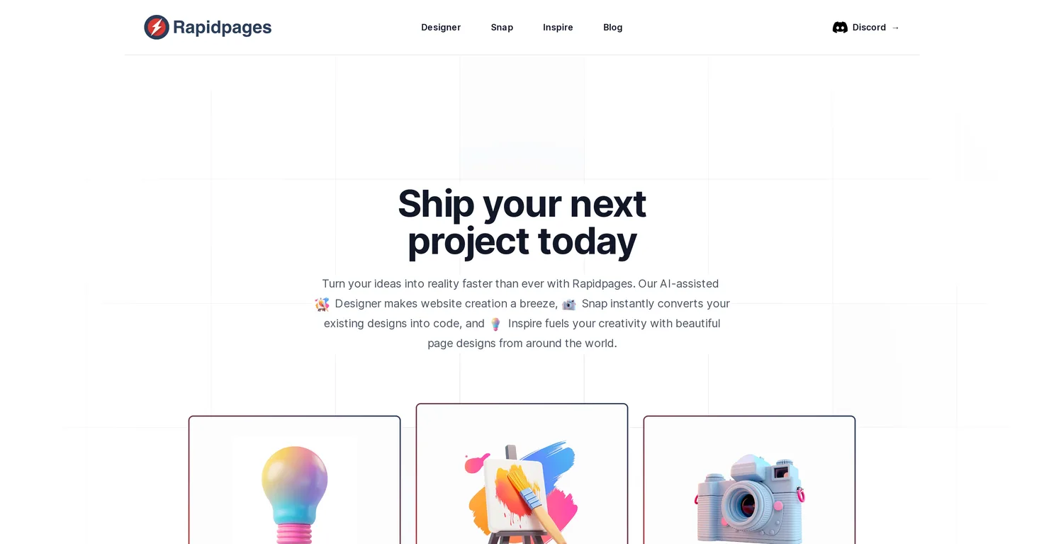 Rapidpages screenshot
