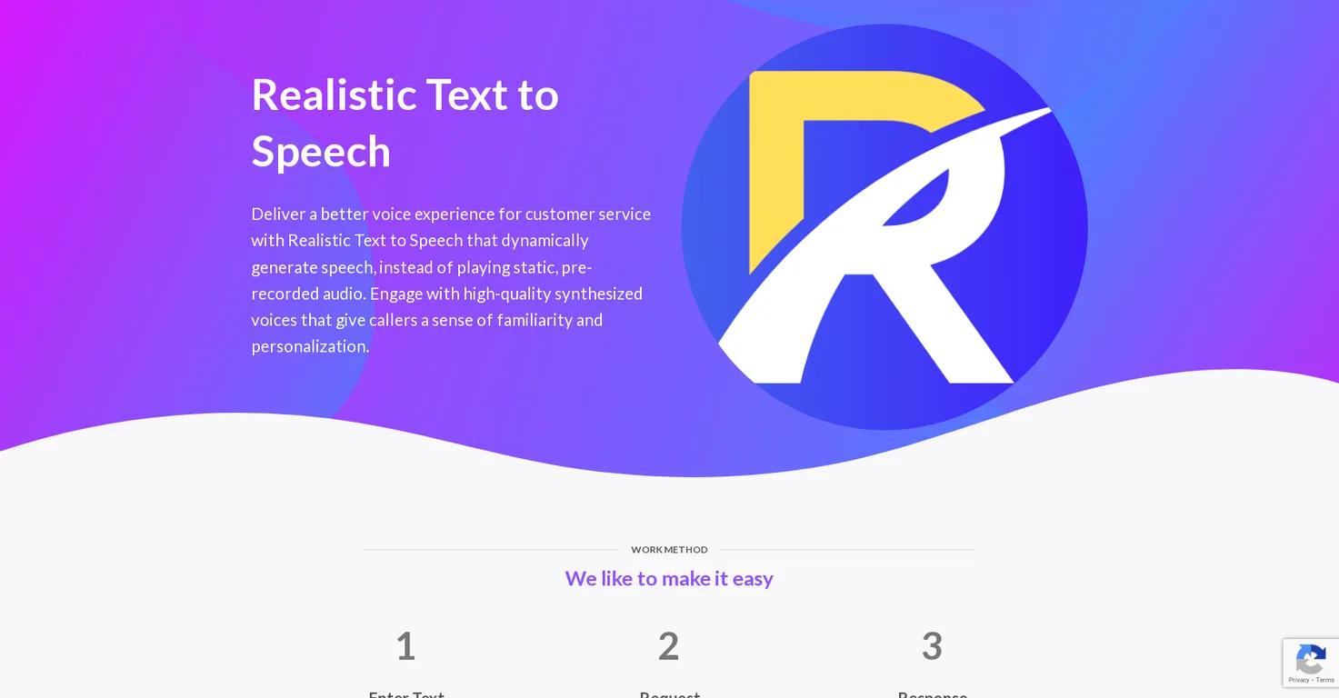 Realistic Text to Speech screenshot