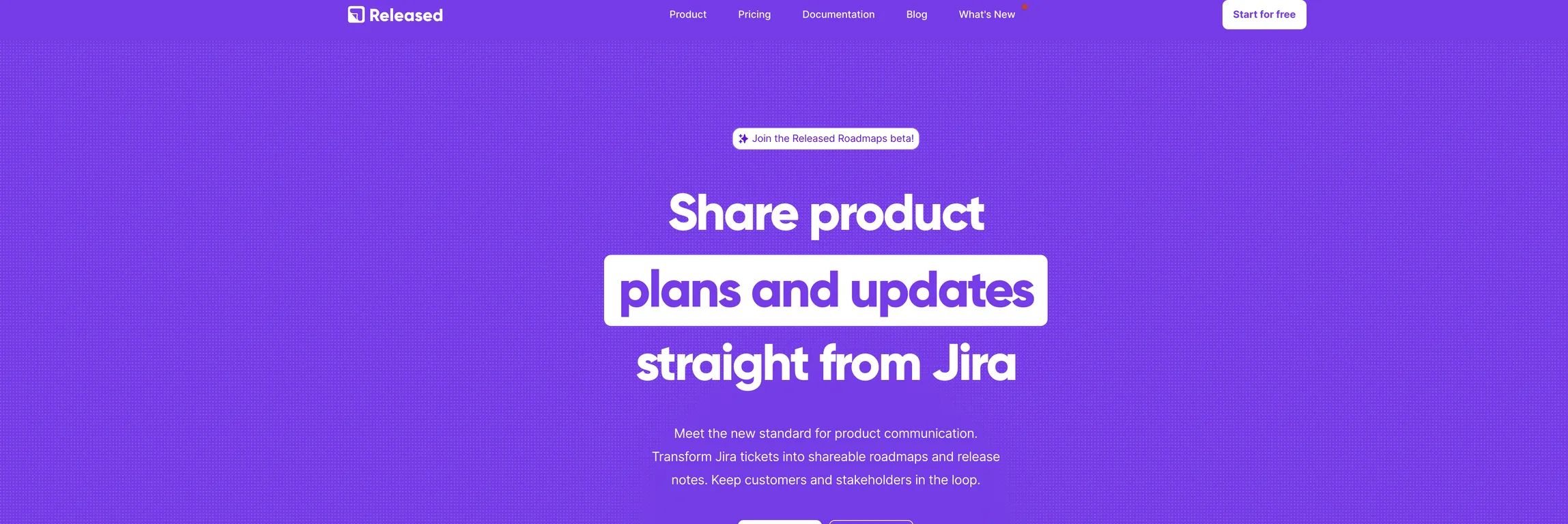 Released screenshot