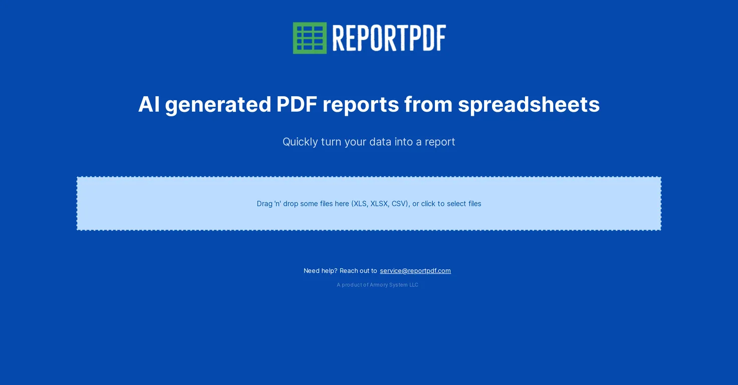 ReportPDF screenshot