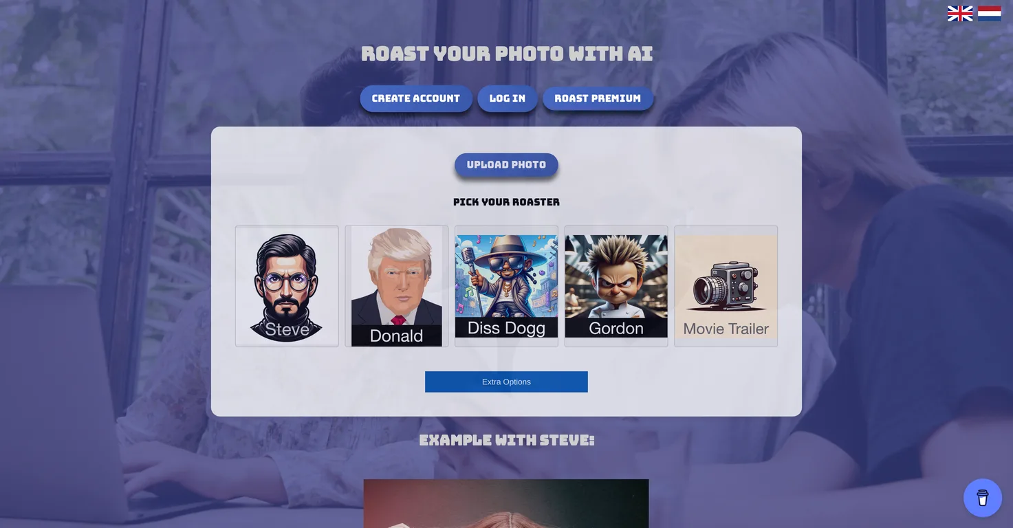 Roast My Photo screenshot