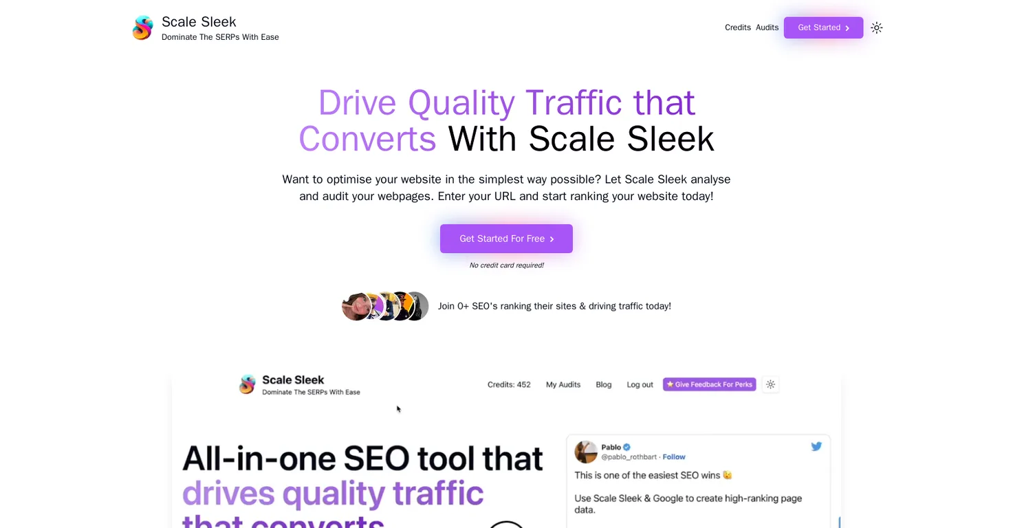 Scale Sleek screenshot