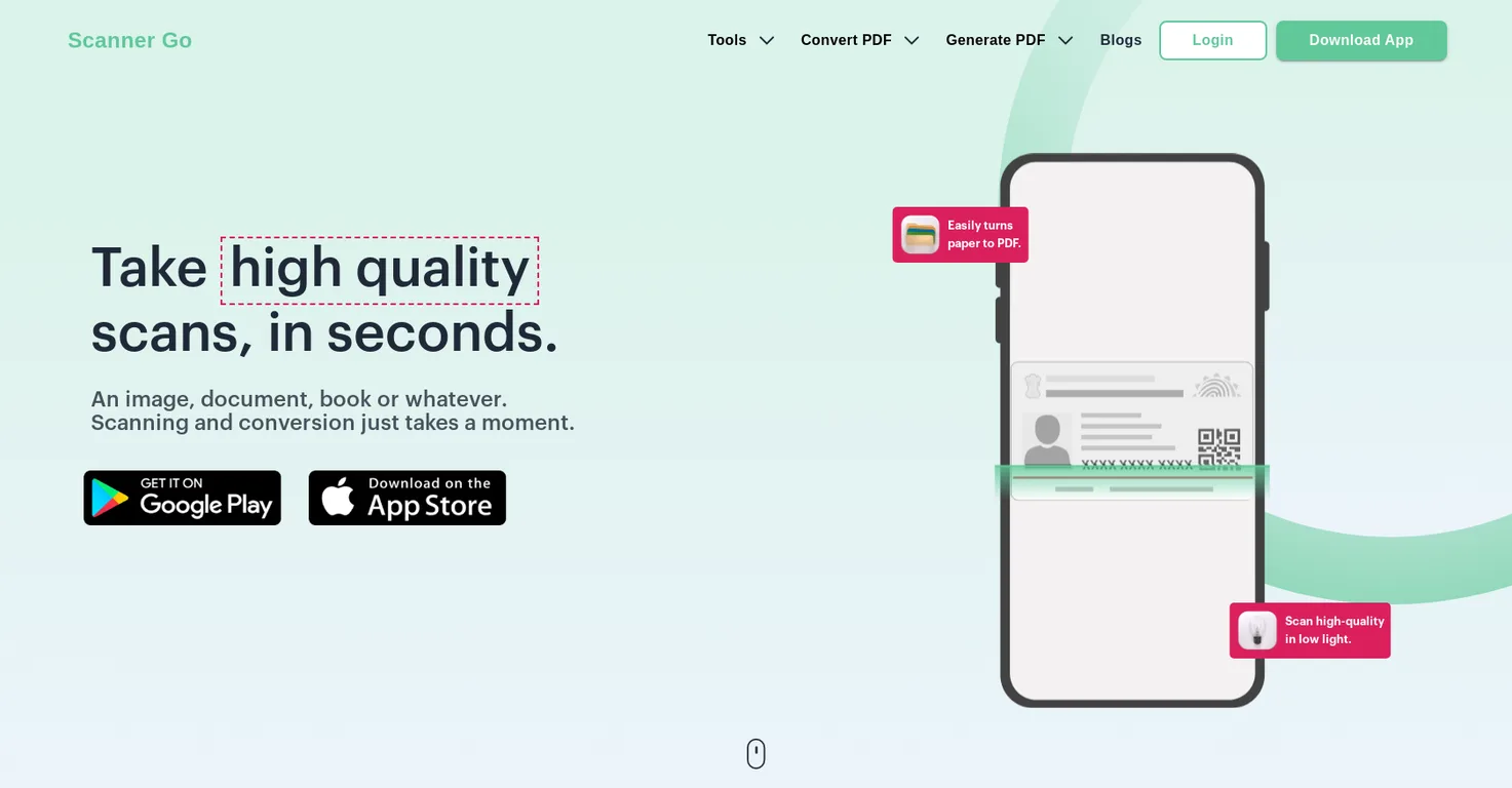 ScannerGo screenshot